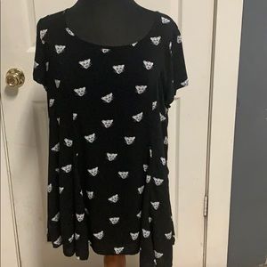 Leopard Top from Torrid. Size 0 (Large)